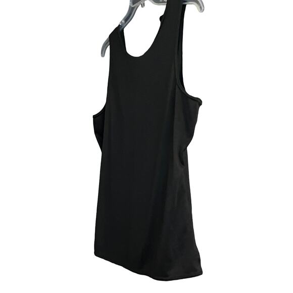 NO MFG. TAG SLEEVELESS ROUND NECK BLOUSE/TANK, WOMENS, 18/20, BLACK, DRESSY - Picture 5 of 9
